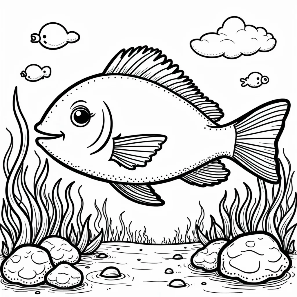 海洋生物水族馆 صفحات التلوين