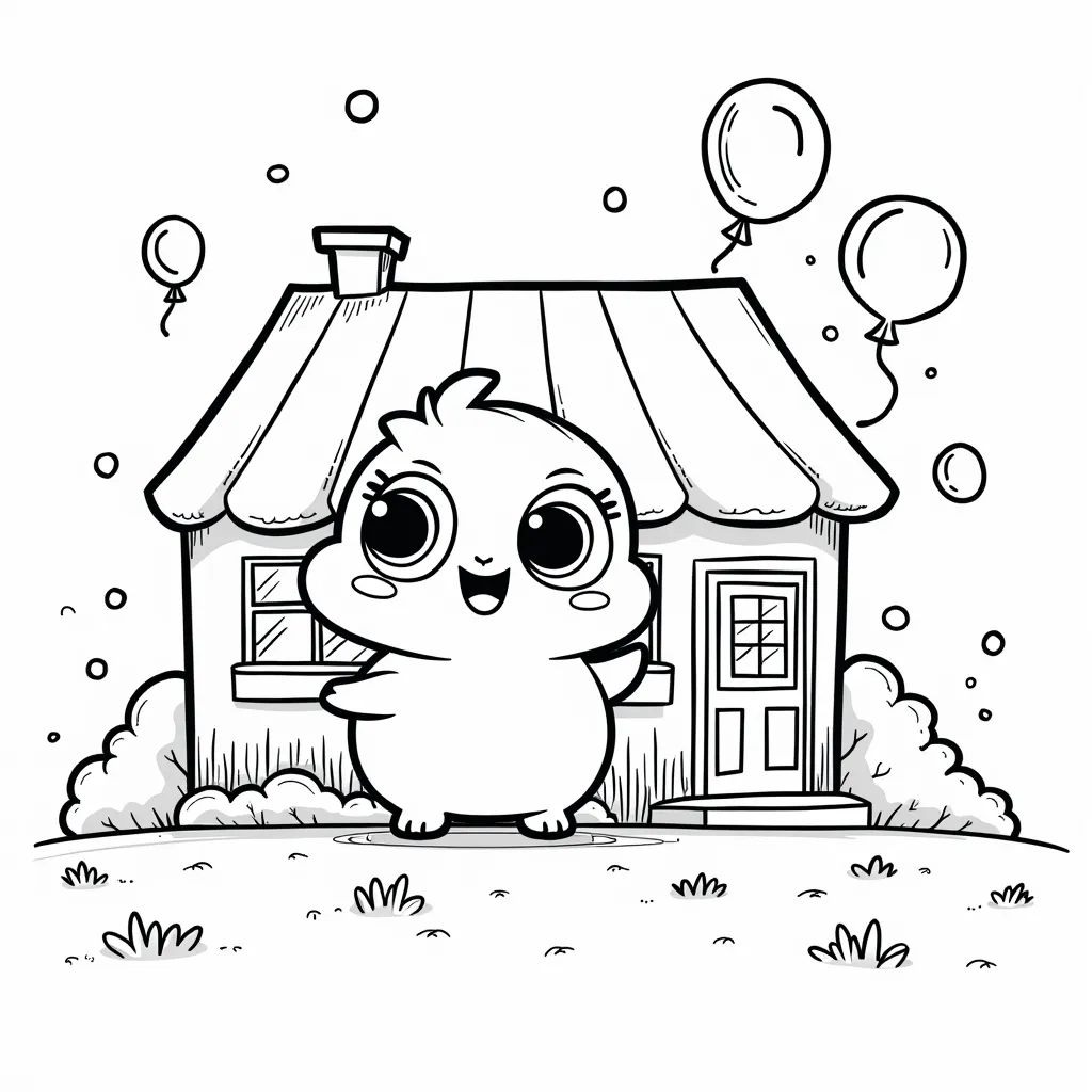 梦幻泡泡商店 صفحات التلوين