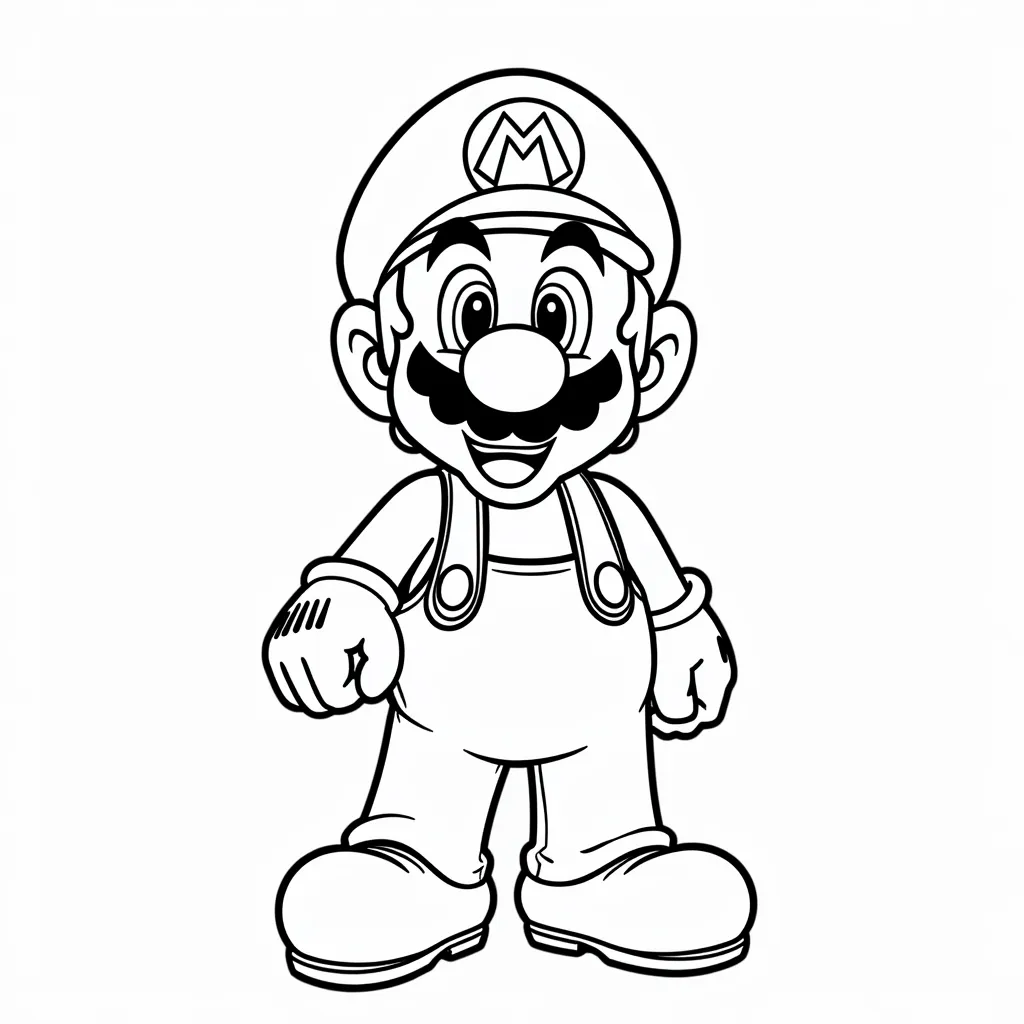 Mario coloring pages