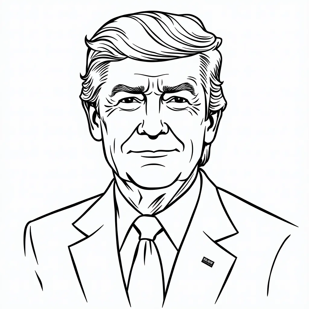 President  coloring pages