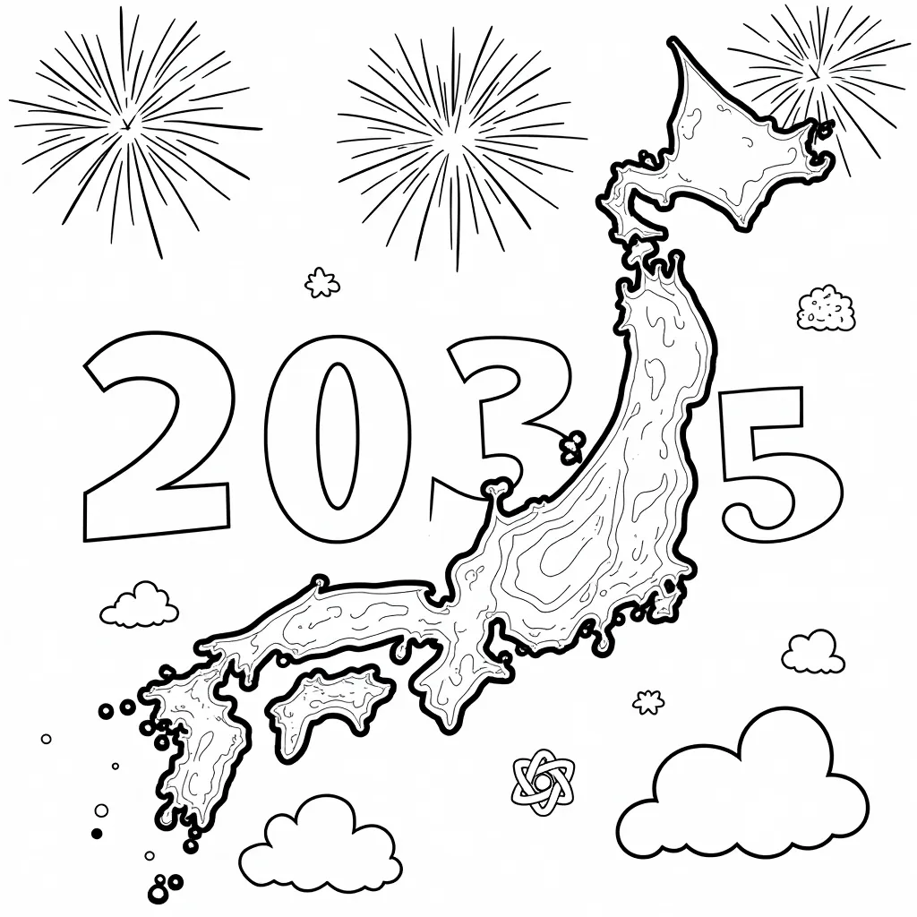 日本 صفحات التلوين