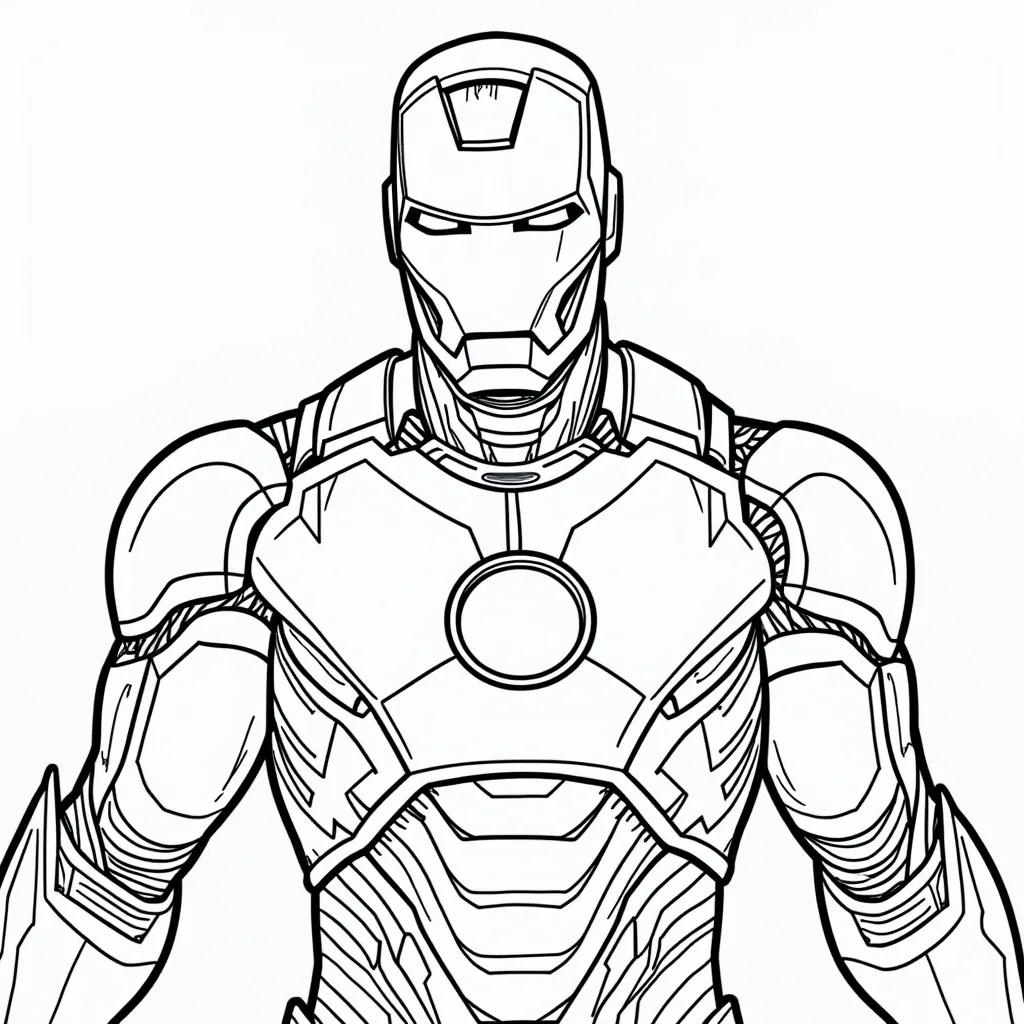 iron man coloring pages