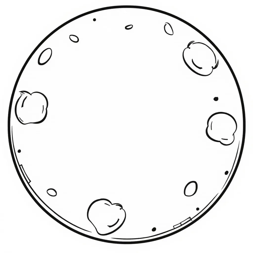 round butt coloring pages