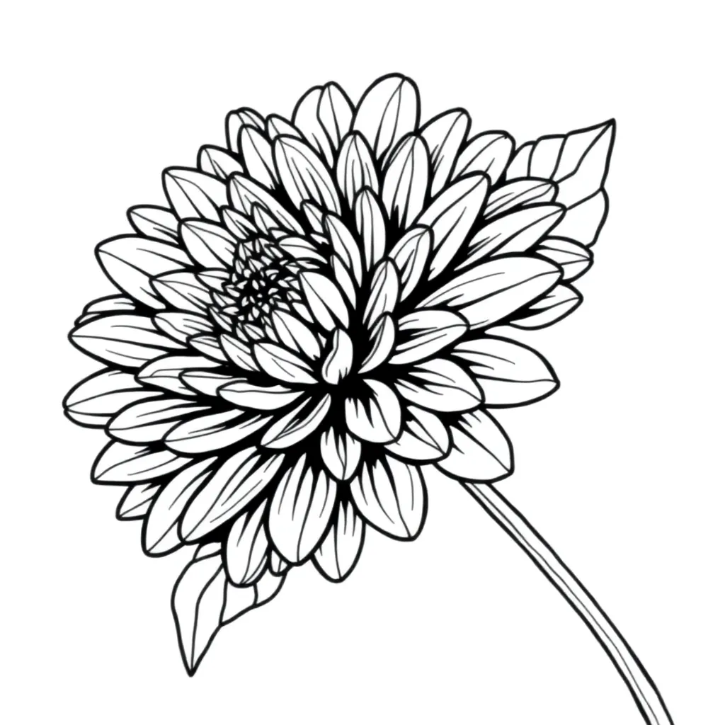 Small crepe chrysanthemum