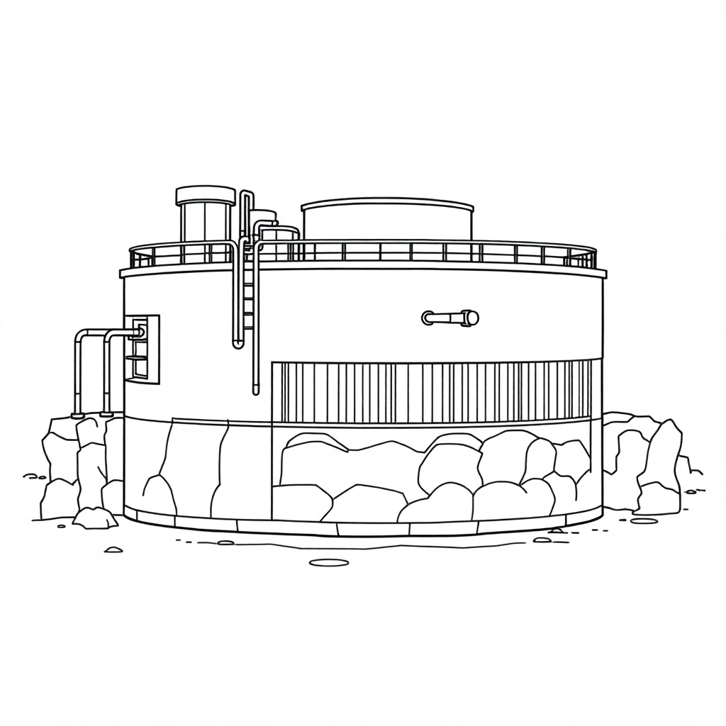 sewage treatment plant