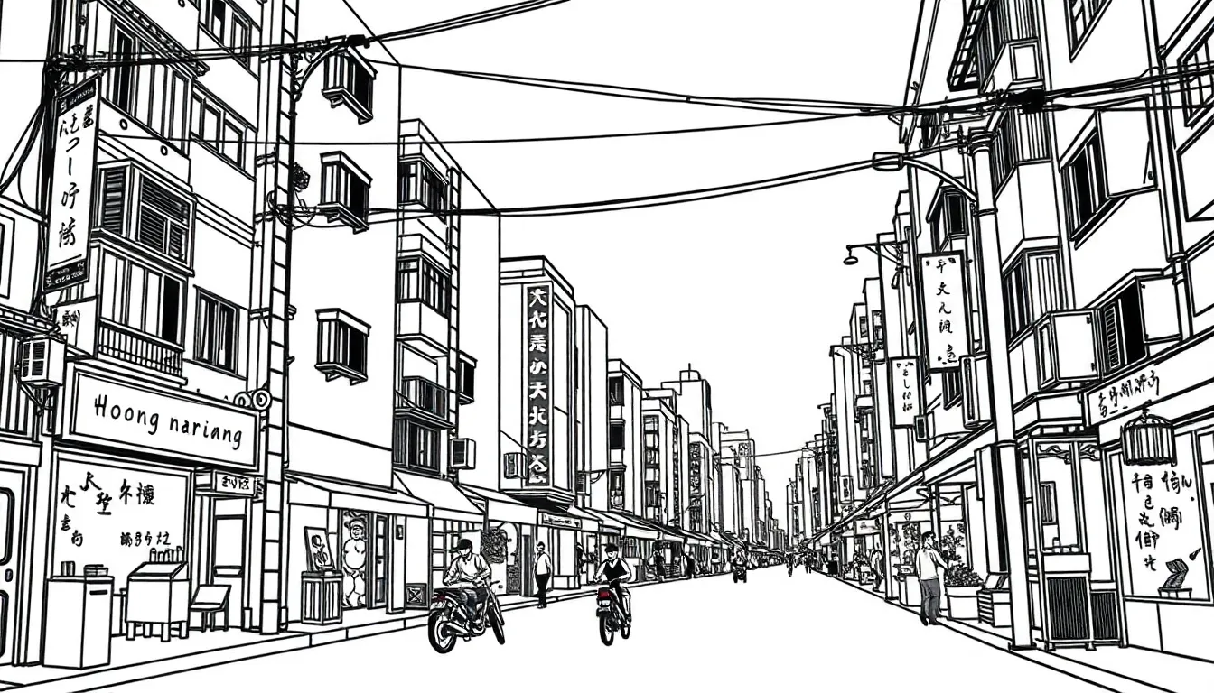 Vintage Hong Kong 1990s film photography