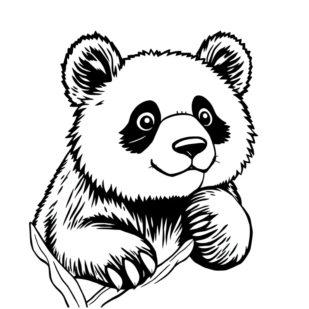draw a picture about panda