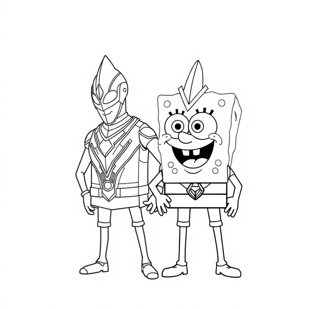 SpongeBob SquarePants and Ultraman