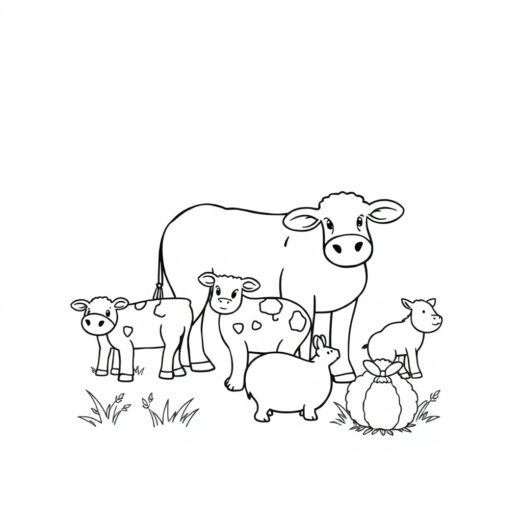 farm animals book cover