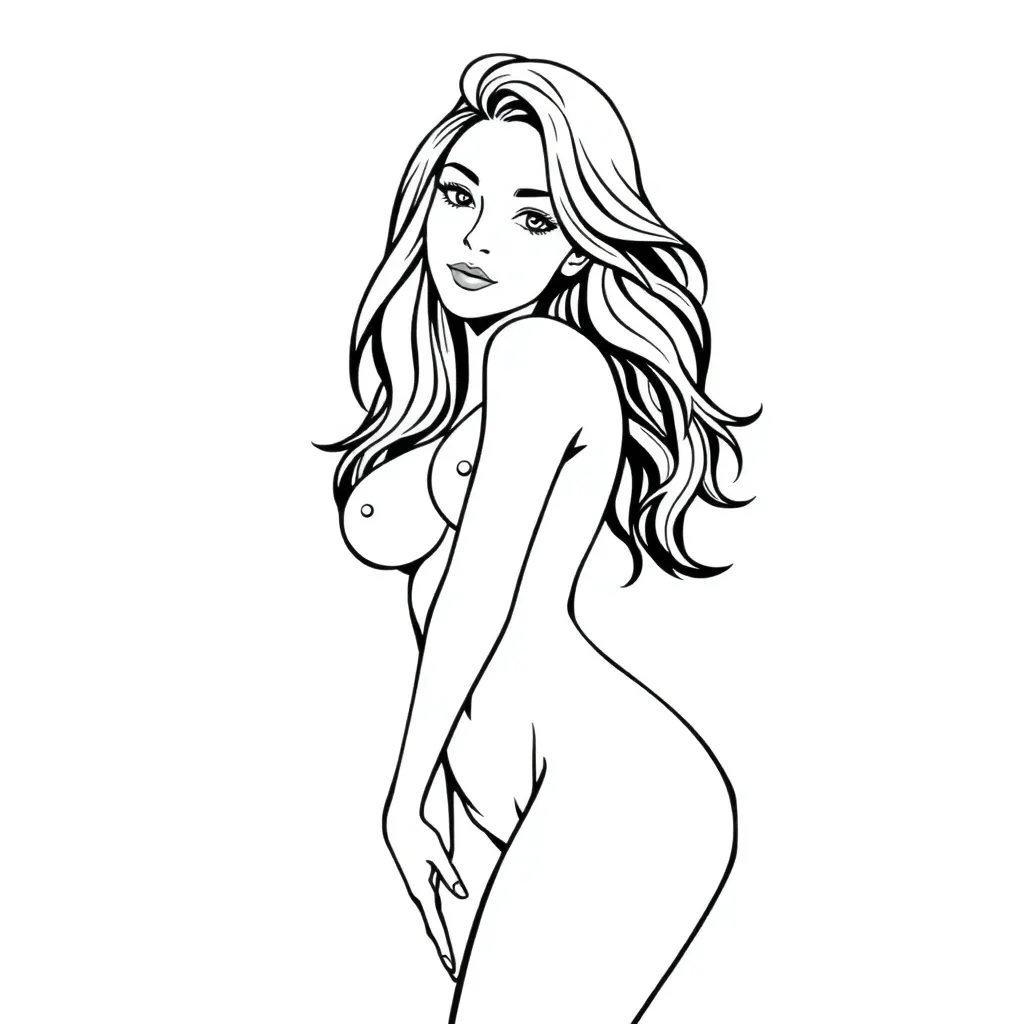 nude girl