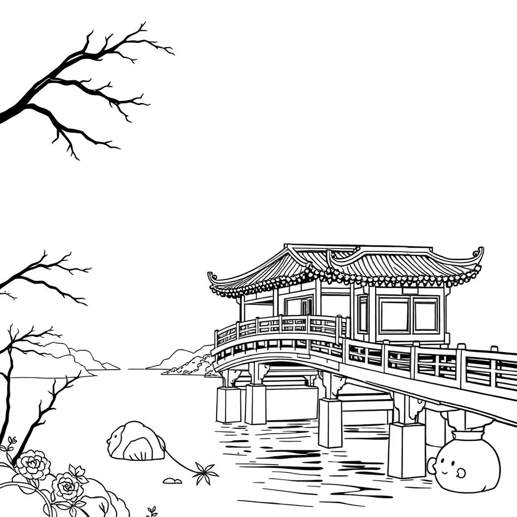 chinese style bridger