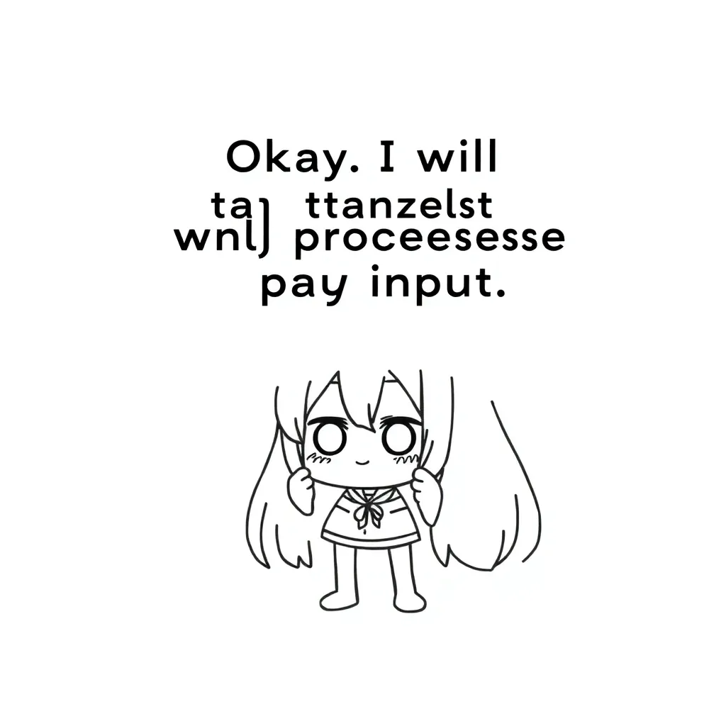 Okay, I will translate and process the input:

Kuromi