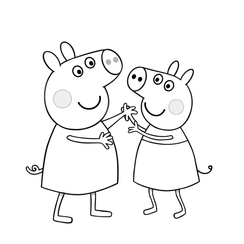 Peppa Pig, locking dance