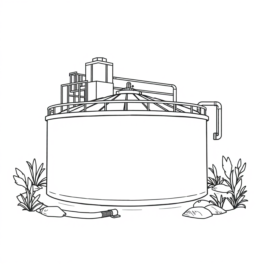 sewage treatment plant