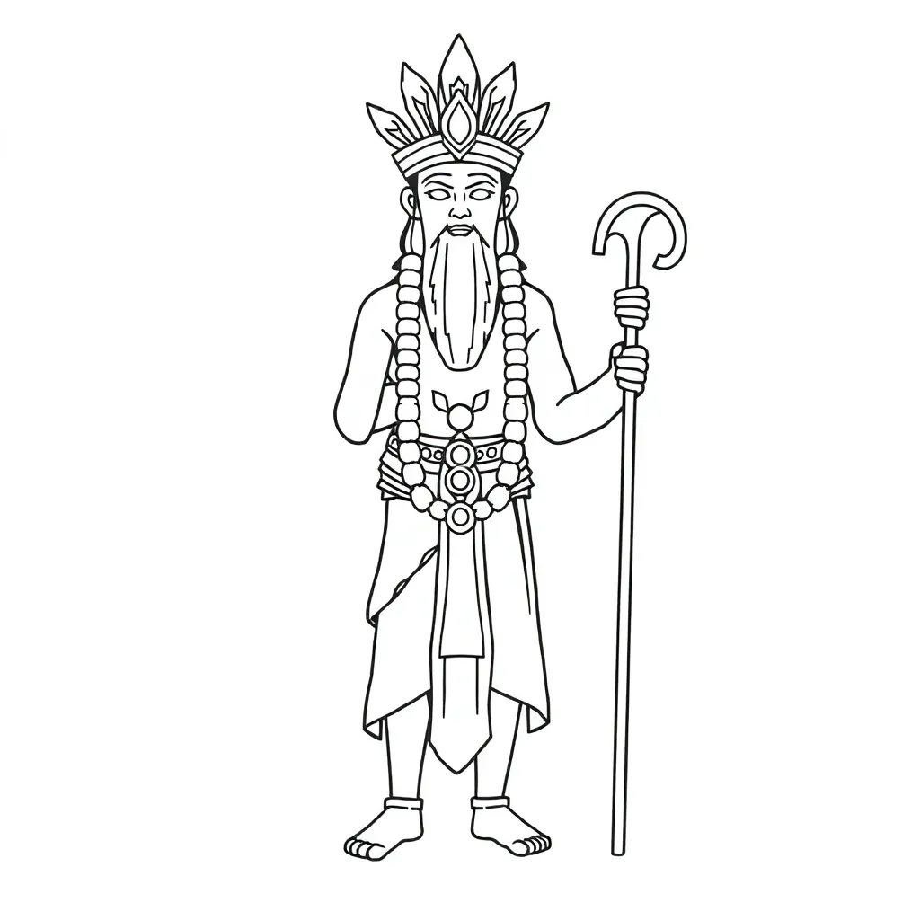 Ancient style figure