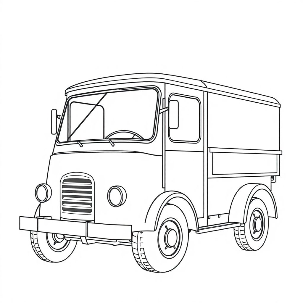 The predecessor of the commercial vehicle