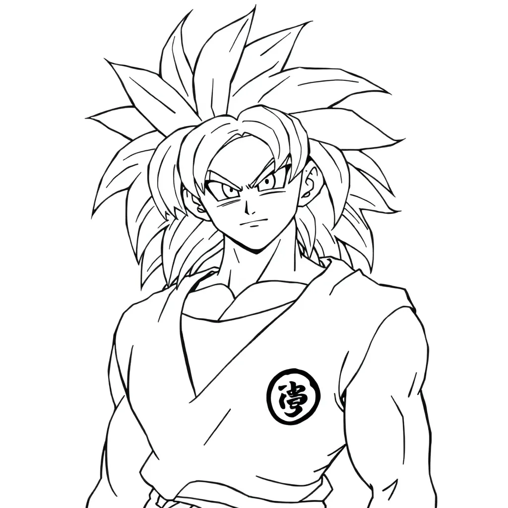 seven dragon ball adult trunks long hair