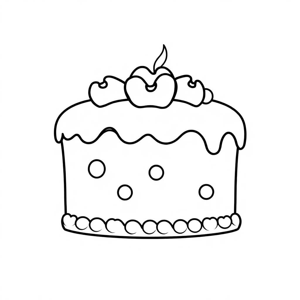 undefined, Colorful cake