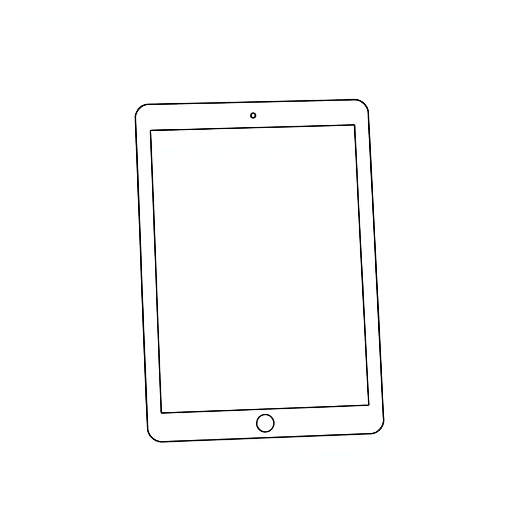 an iPad