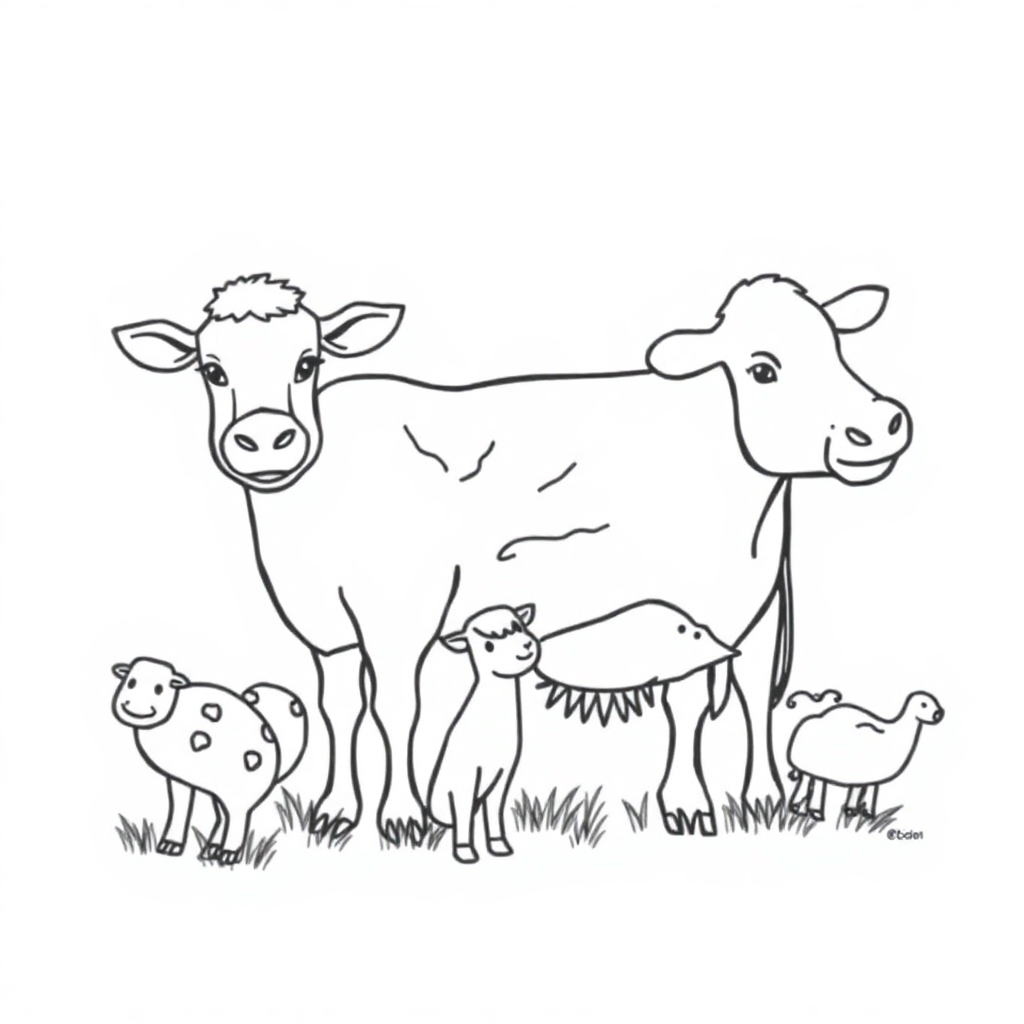 farm animals book cover