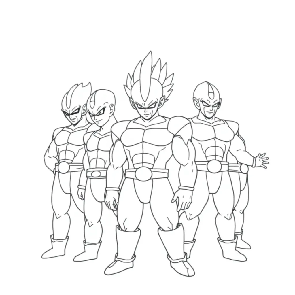 Seven Dragonball Frieza Gotenks