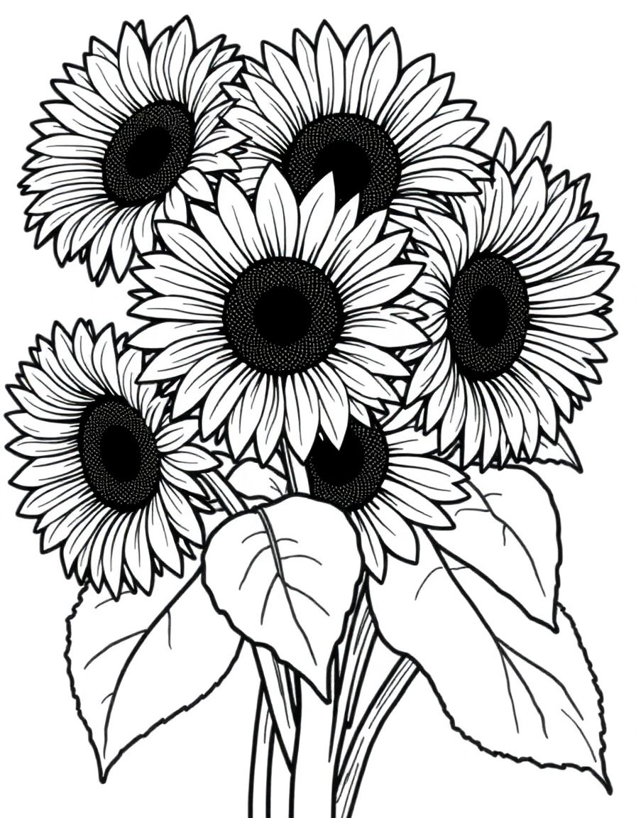 Sunflowers by van Gogh