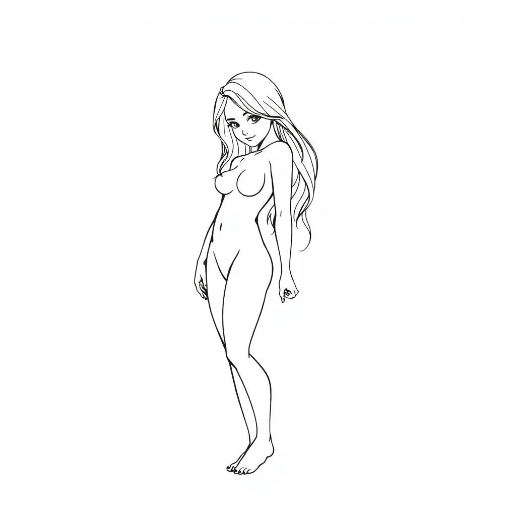 Naked girl