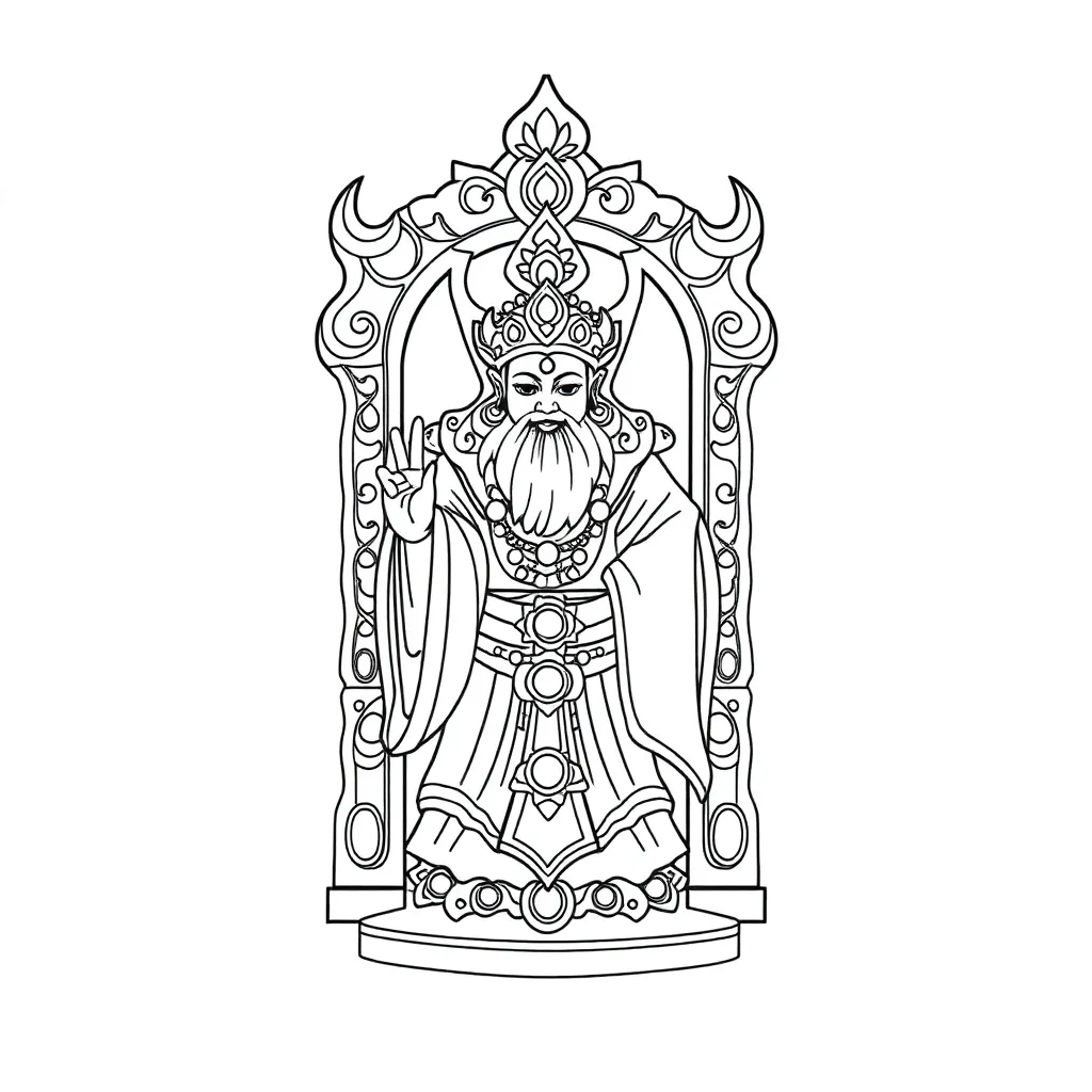 Door god version LABUBU