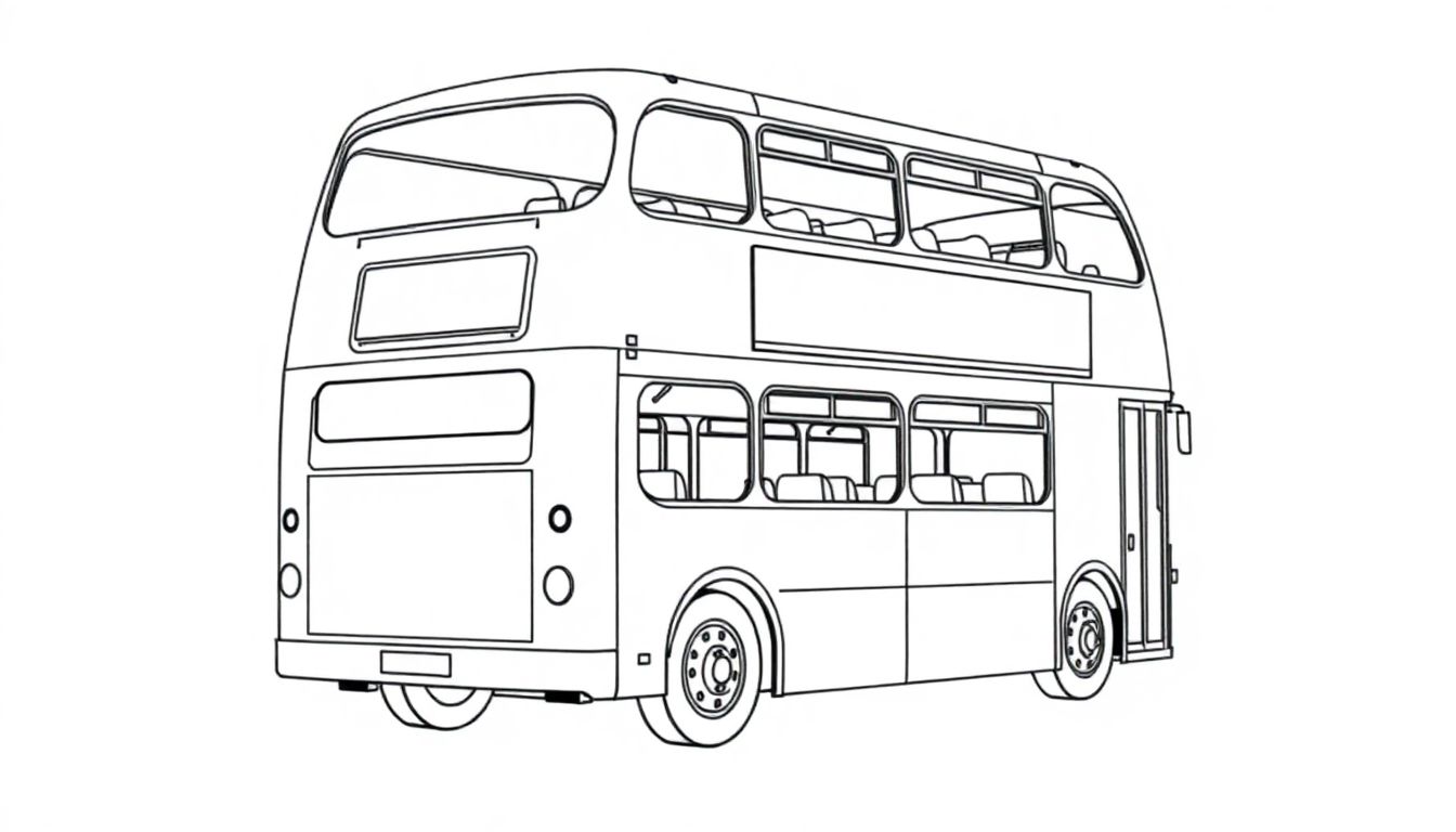 City sightseeing double decker bus