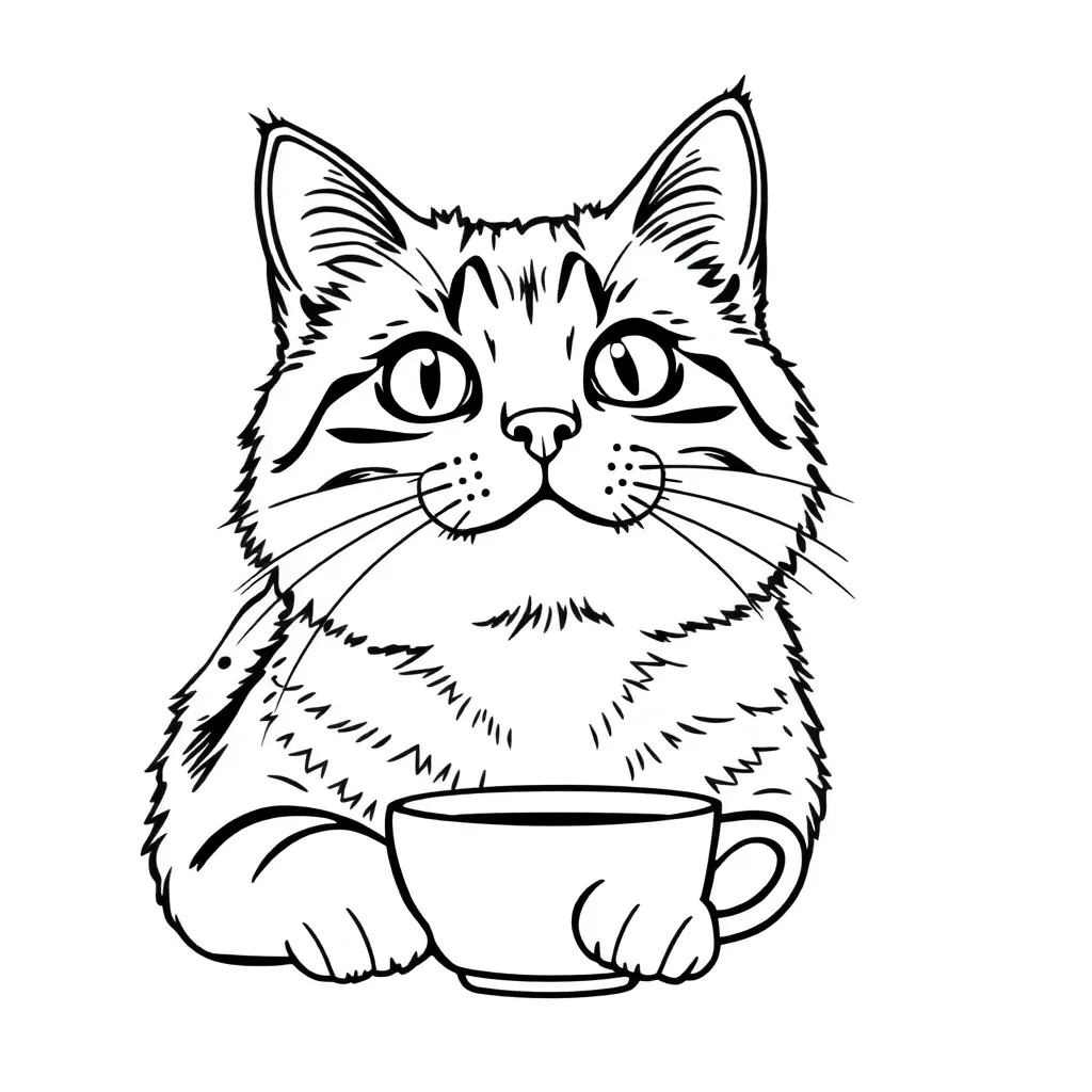 Cat coffee