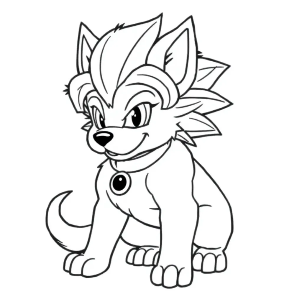 Super Saiyan Dog