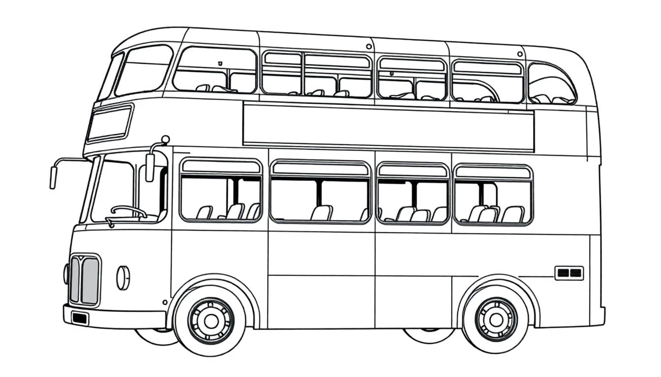 City sightseeing double decker bus multi door