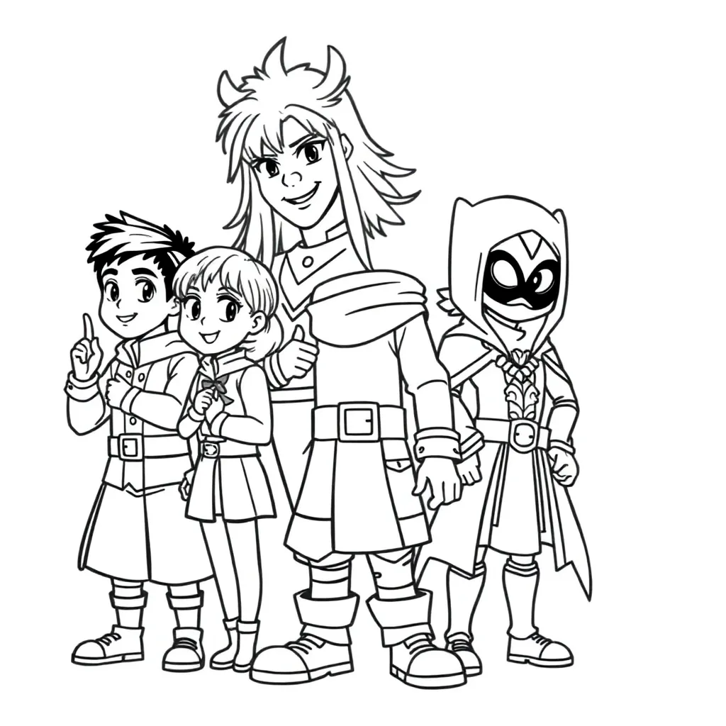 AOTU World Character English Names
Jins Team
1 Jin
2 Gray
3 Kelly
4 Anli
5 Phantom