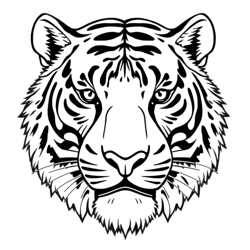 A Tiger Face