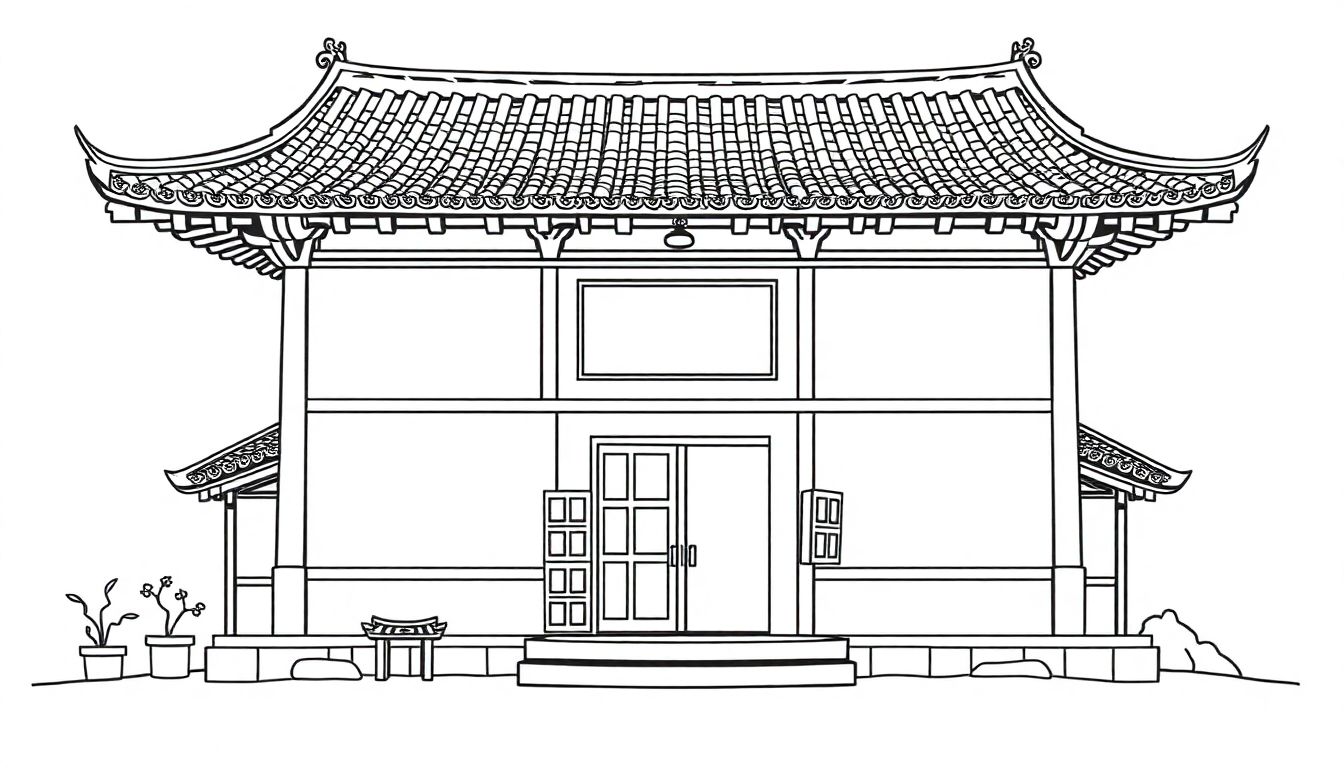 Ancient Chinese Commoners Adobe House