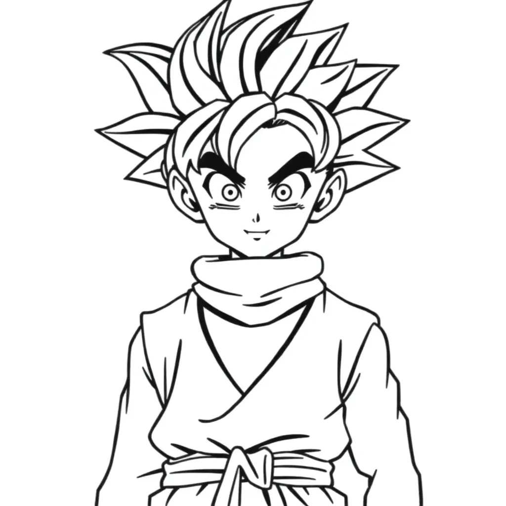 Seven Dragon Ball young Trunks handsome