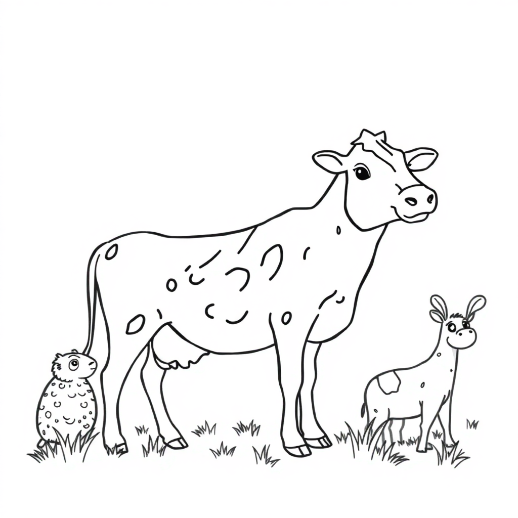 farm animals cover book