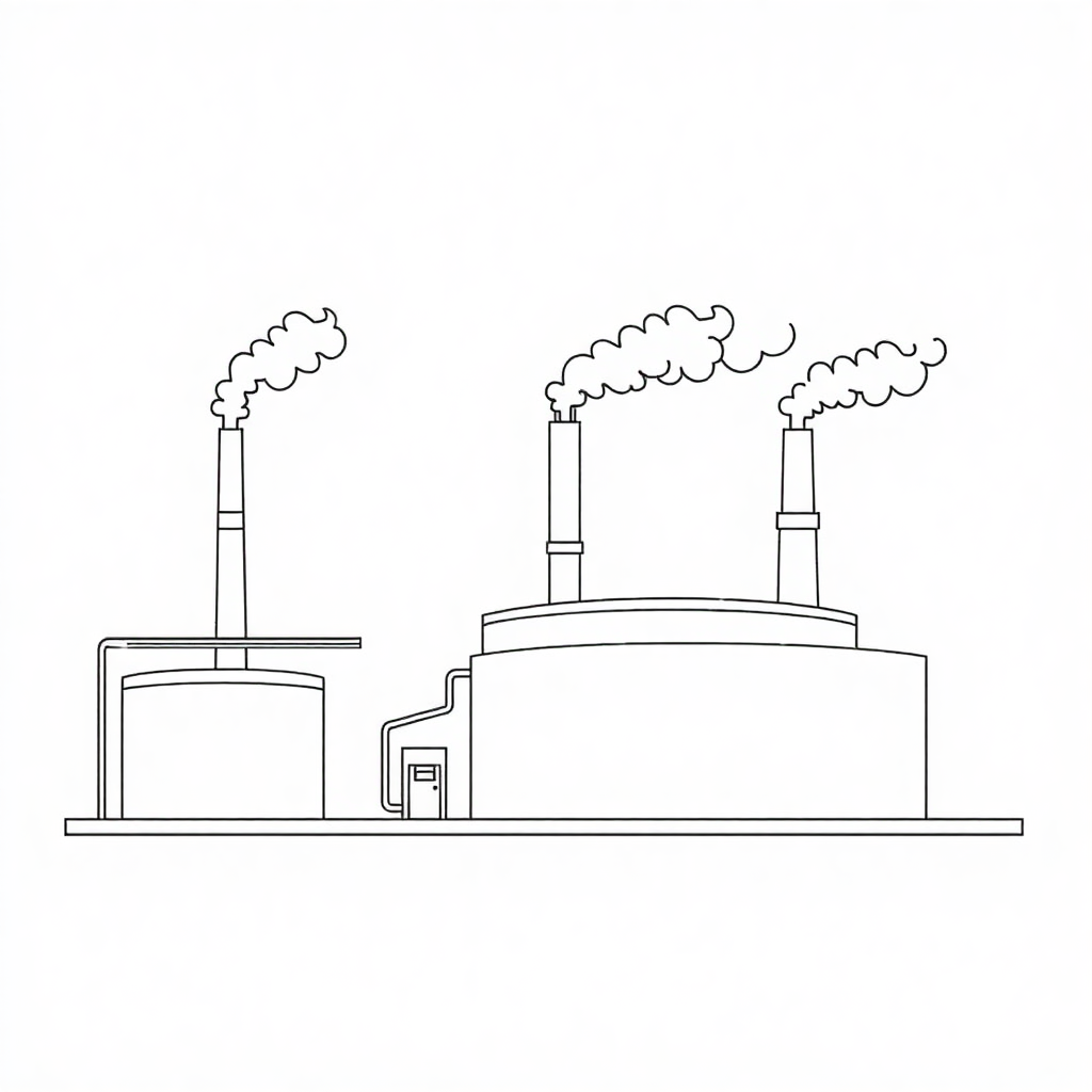 Wastewater treatment plants that emit exhaust gases or fumes