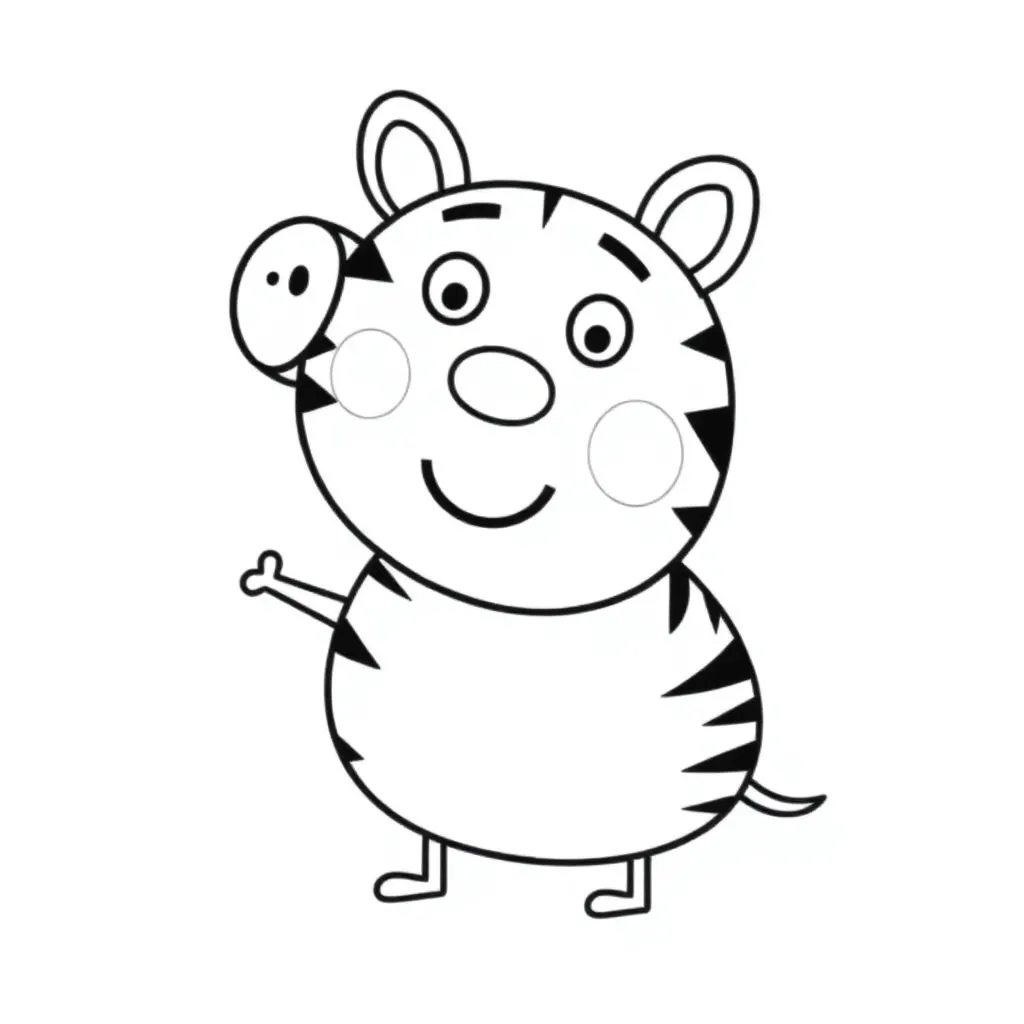 Peppa Pig, tiger