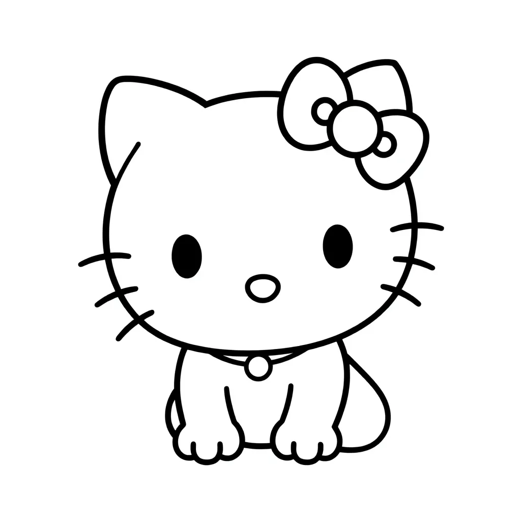 Hello Kitty, a dog