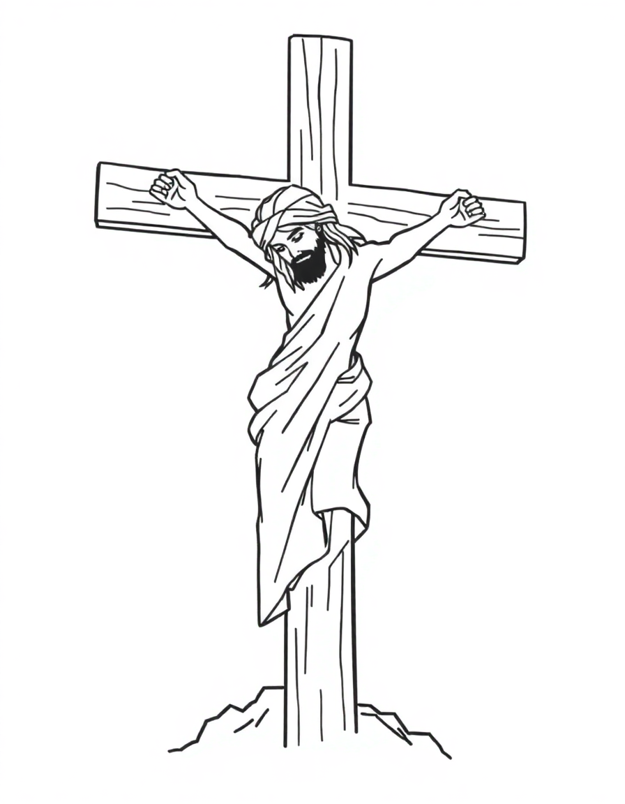 Jesus and cross