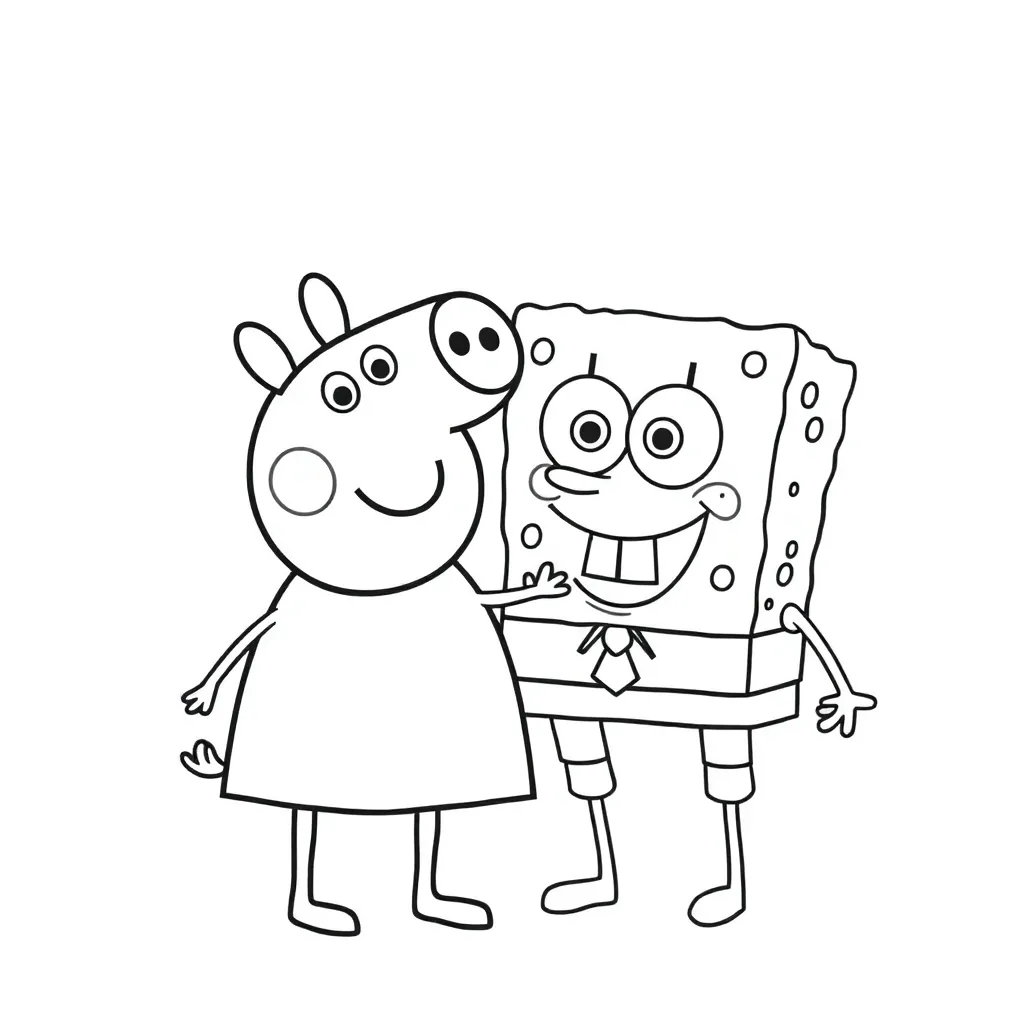 Peppa Pig, SpongeBob SquarePants