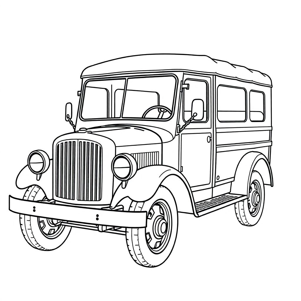The predecessor of the commercial vehicle